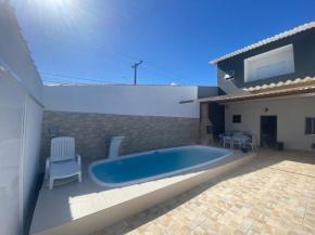 Sobrado com piscina e área gourmet na praia da Enseada